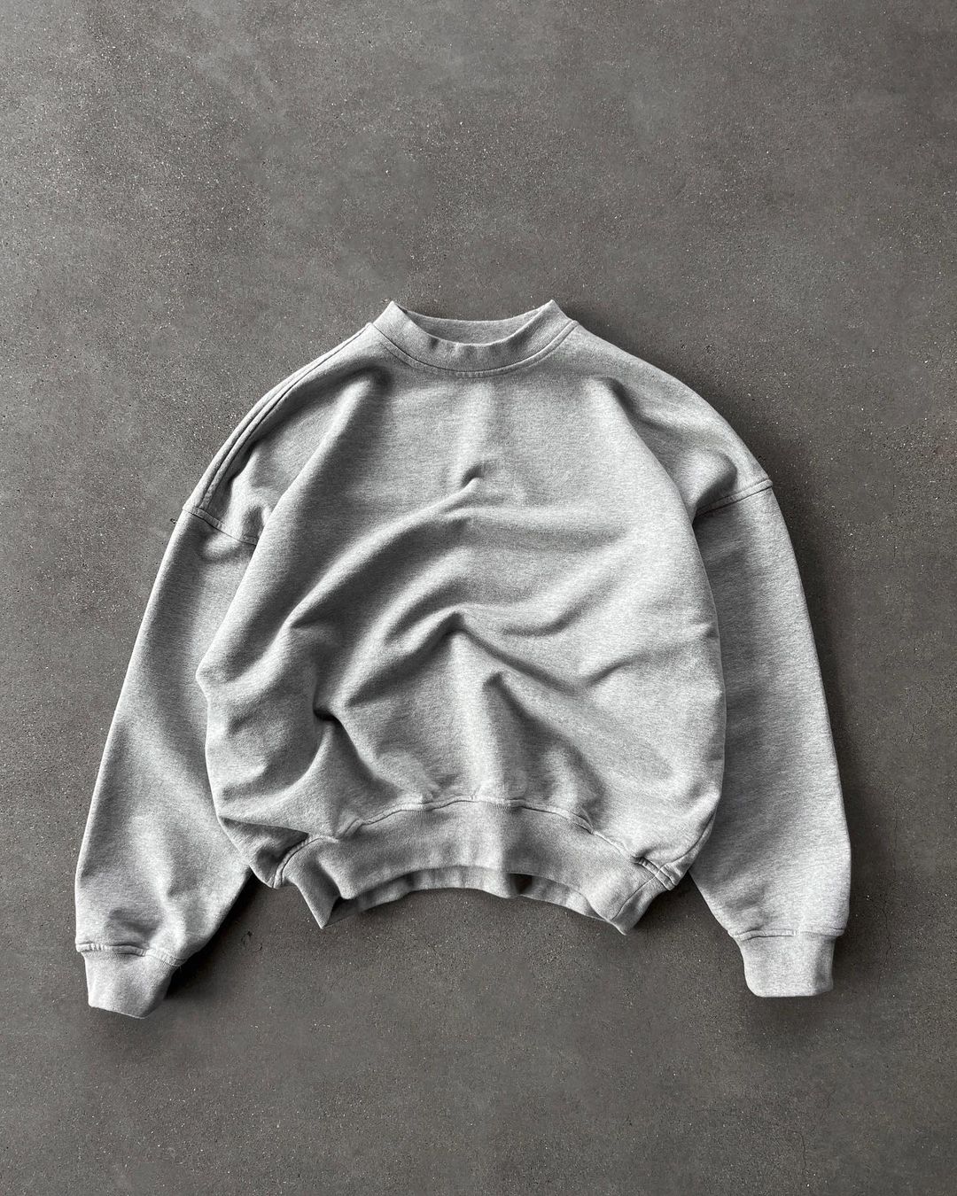 Heather Grey - Luxury Sweatshirt