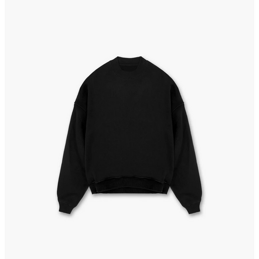 Jet Black - Luxury Sweatshirt